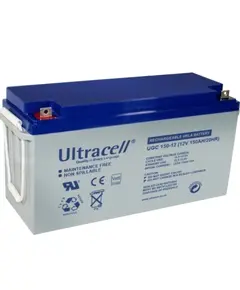 Ultracell UCG150-12 150А•г 12В гелева Свинцево-кислотна акумуляторна батарея