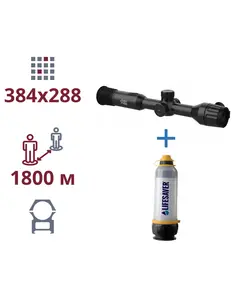 AGM Adder TS35-384 + LifeSaver Bottle Акция тепловизор и портативный очиститель воды
