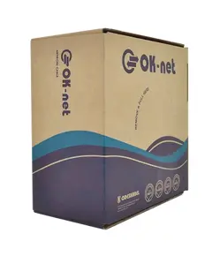OK-Net КПП-ВП (100) 4*2*0,51+2*0,75 мм2 (U/UTP-cat.5Е) Кабель для нар. работ, с жилами питания, 305 м